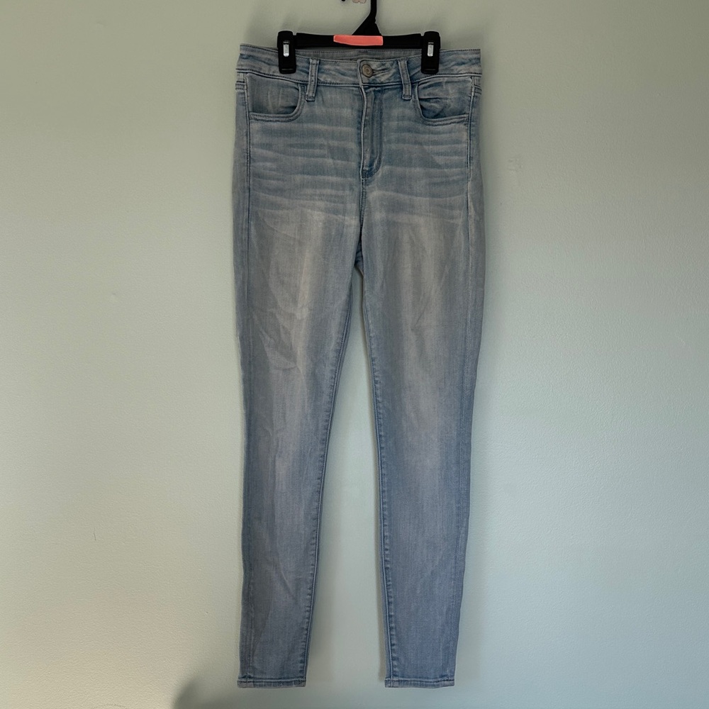 American Eagle Outfitters Light Blue Skinny Jeans